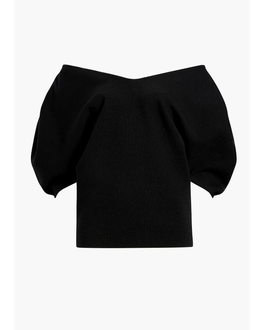 Khaite Black Venus Top