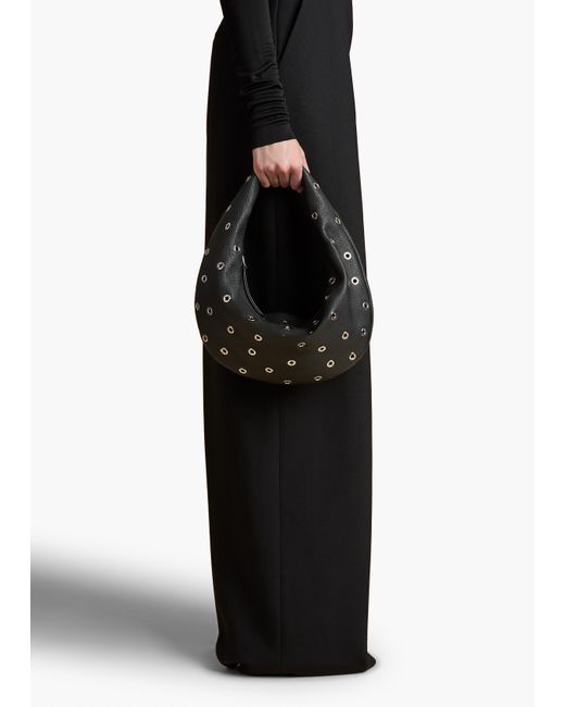 Khaite Black Medium Olivia Hobo