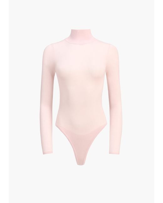 Khaite Pink Iveta Bodysuit