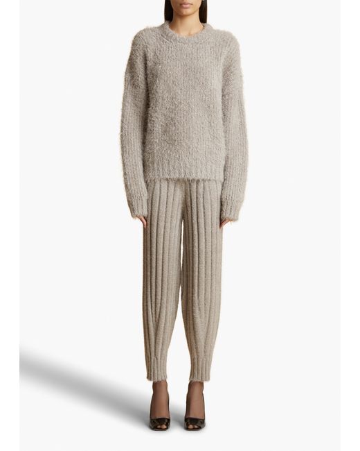 Khaite Natural Gabriele Pant