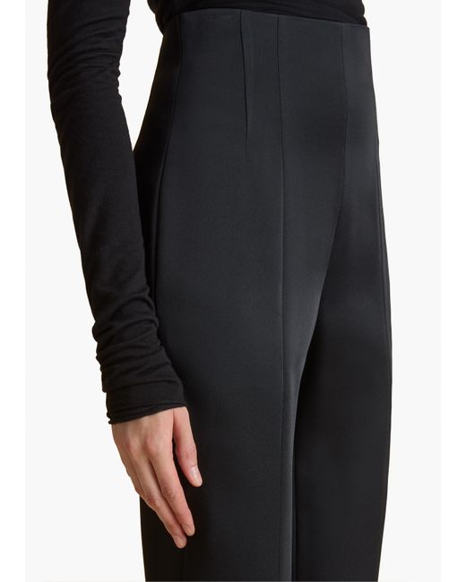 Khaite Black Lenn Pant