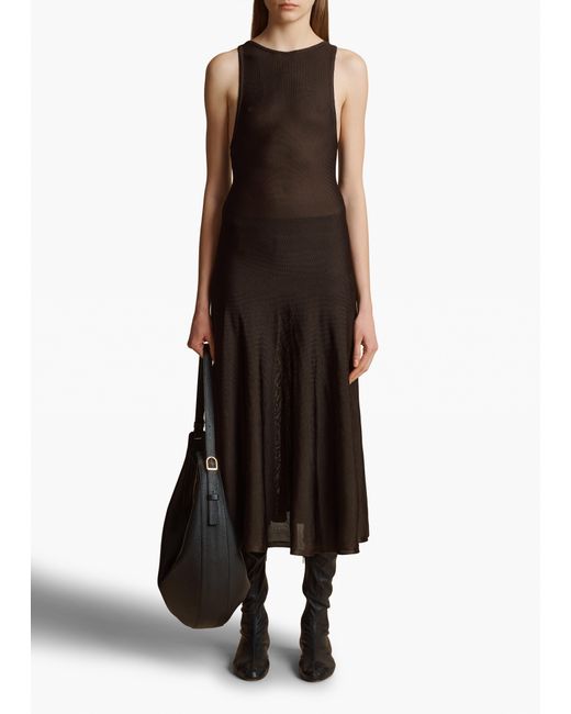 Khaite Black Hencil Dress