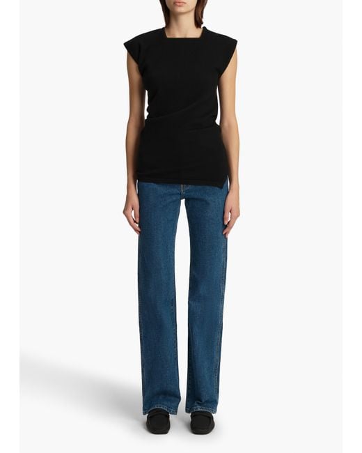 Khaite Blue Exclusive Danielle Stretch Jean