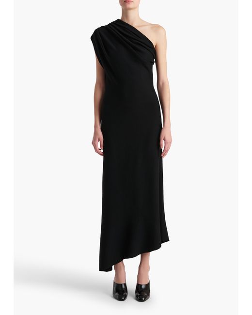 Khaite Black Coast Dress