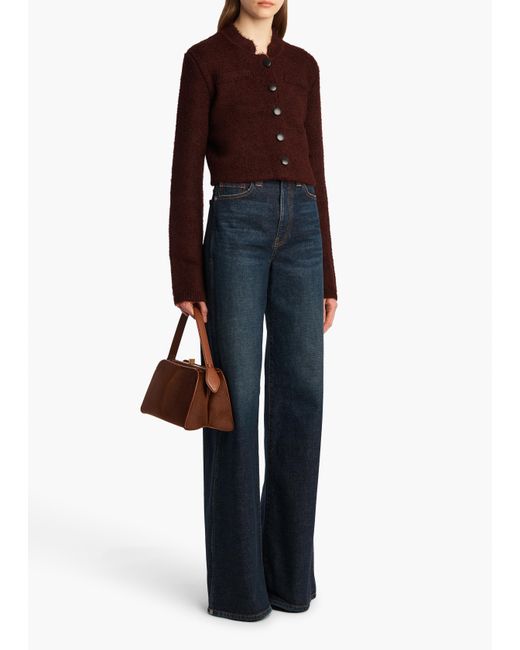 Khaite Red Ello Jacket