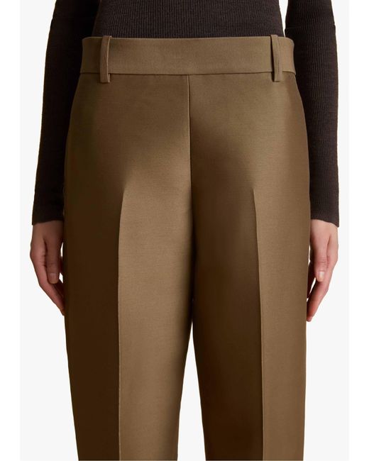 Khaite Natural Cam Pant