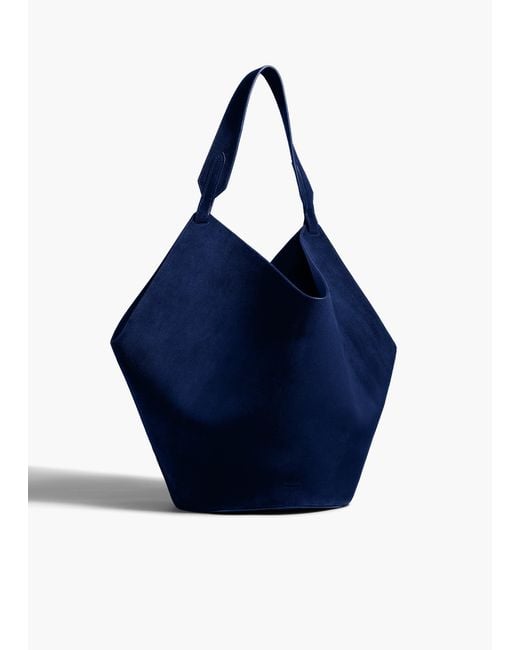 Khaite Blue Medium Lotus Tote