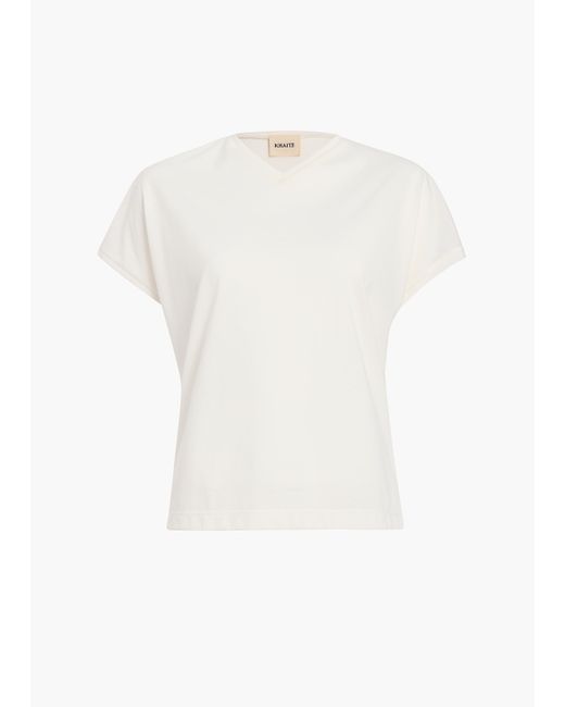 Khaite White Devra Top