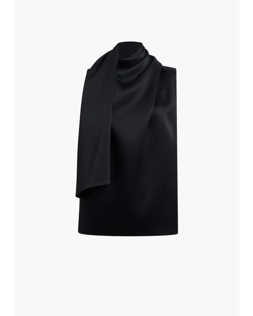 Khaite Black Loe Top