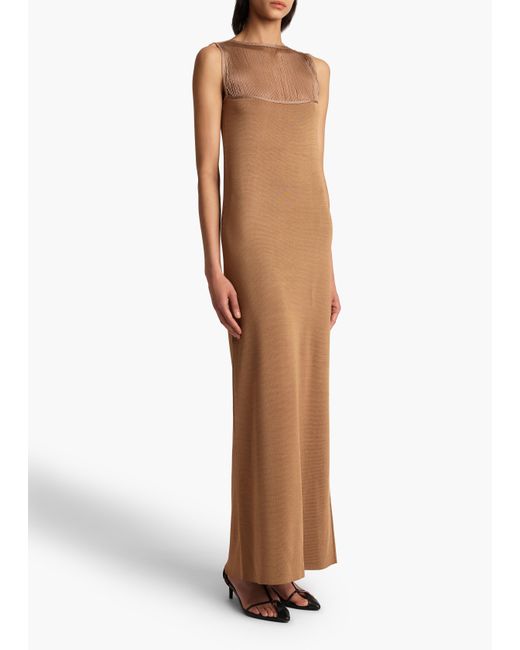 Khaite Natural Ruslan Dress