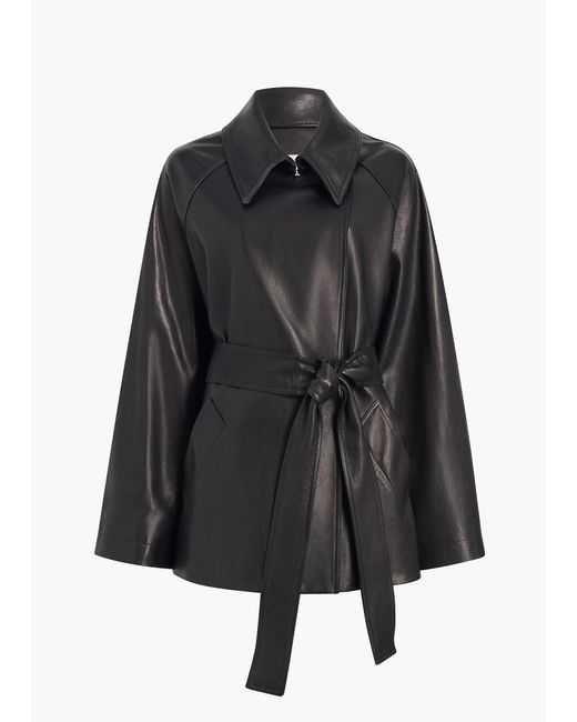 Khaite Black Micky Coat