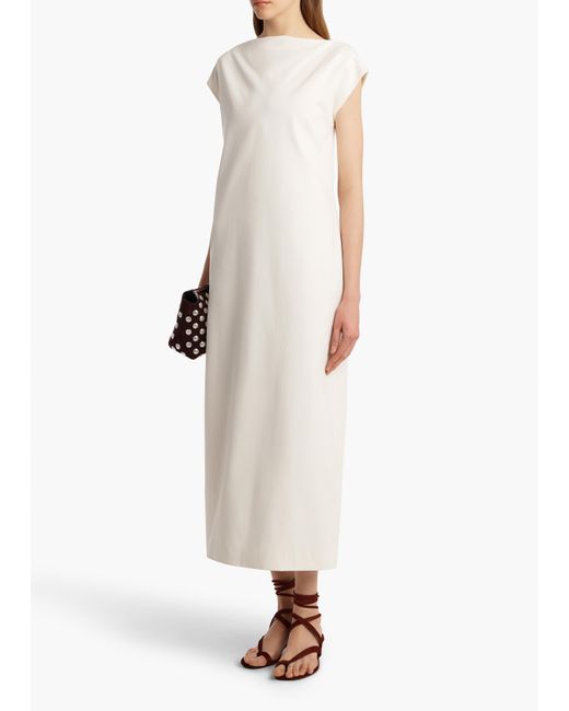 Khaite White Ayame Dress
