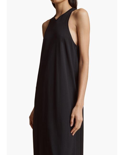 Khaite Blue Vernetta Dress