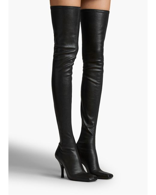 Khaite Black Eva Over-The-Knee Boot