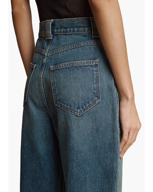 Khaite Blue Hewitt Jean