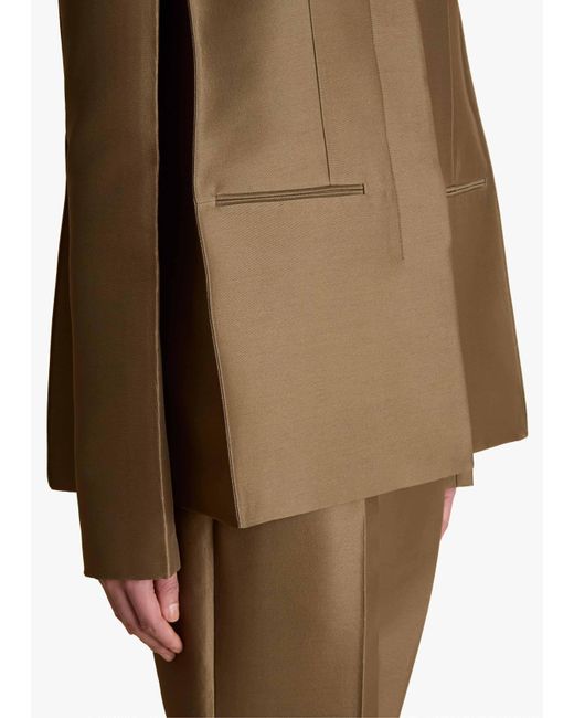 Khaite Green Crittan Jacket