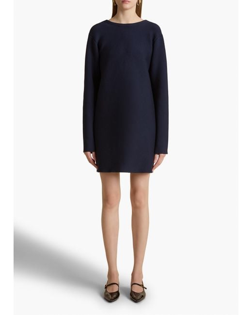Khaite Blue Elle Dress