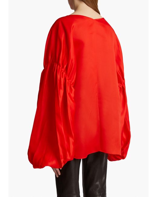 Khaite Red Quico Top