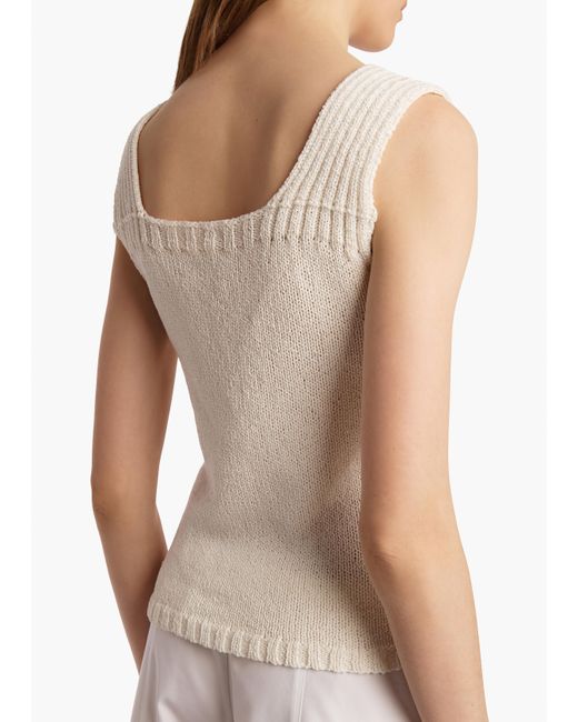 Khaite White Wil Tank
