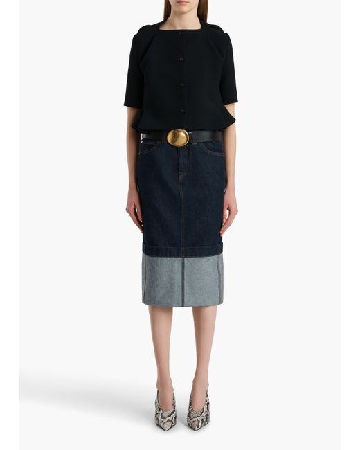Khaite Black Franc Jacket
