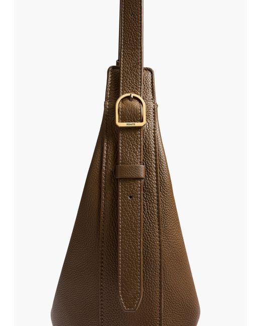 Khaite White Small Augustina Crossbody Bag