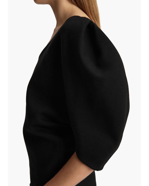 Khaite Black Venus Top