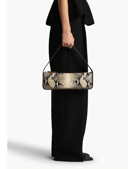 Khaite White Lori Baguette Bag