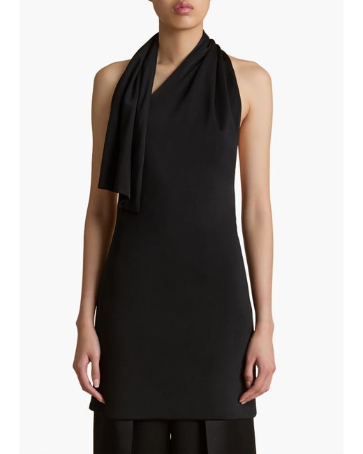 Khaite Black Loza Top