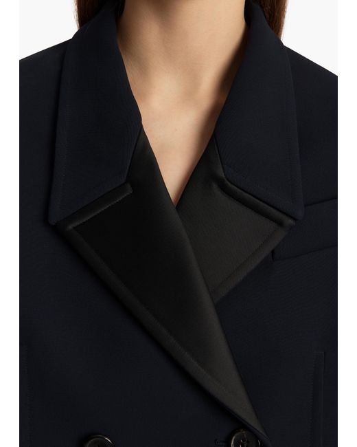 Khaite Blue Exclusive Nando Jacket