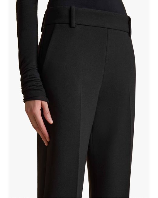 Khaite Black Cambie Pant