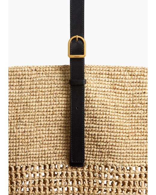 Khaite White Billie Bucket Bag