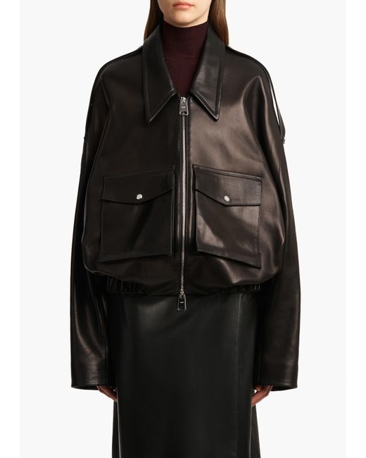 Khaite Black Owey Jacket