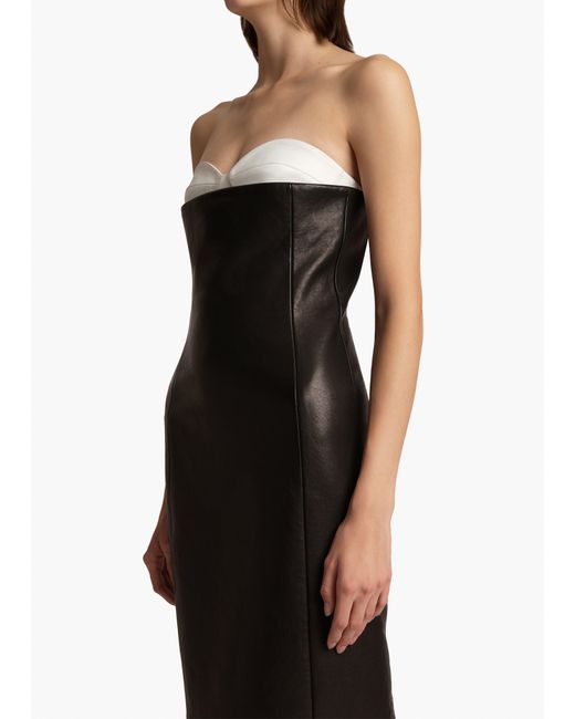 Khaite Black Exclusive Yael Dress