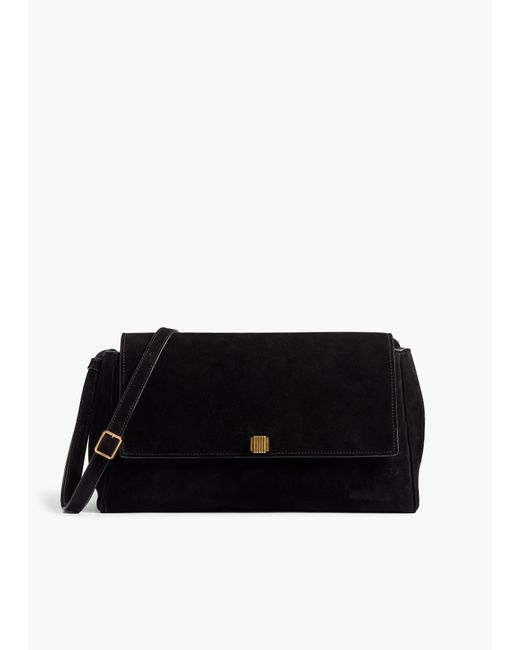 Khaite Black Audrey Crossbody Bag