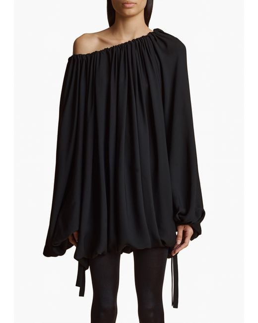 Khaite Black Nash Top