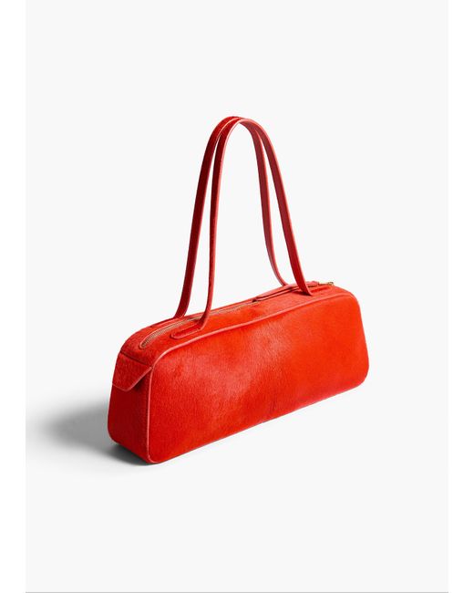 Khaite Red Simona Shoulder Bag