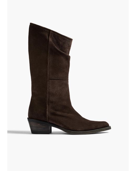 Khaite Brown Clive Boot