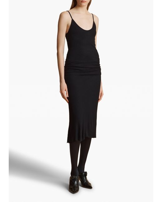 Khaite Black Leema Skirt