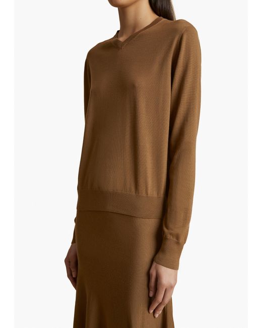 Khaite Natural Senta Top