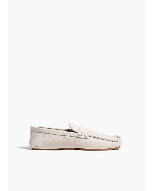 Khaite White Billy Loafer