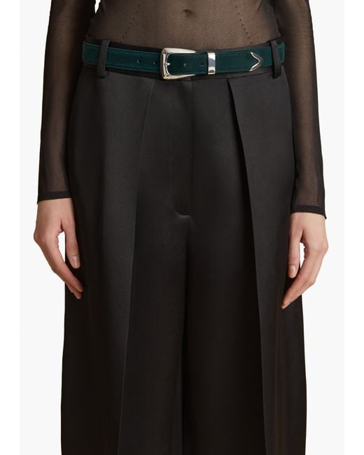 Khaite Black Benny Belt