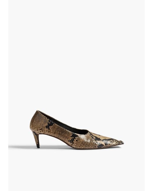 Khaite White Marlene Pump