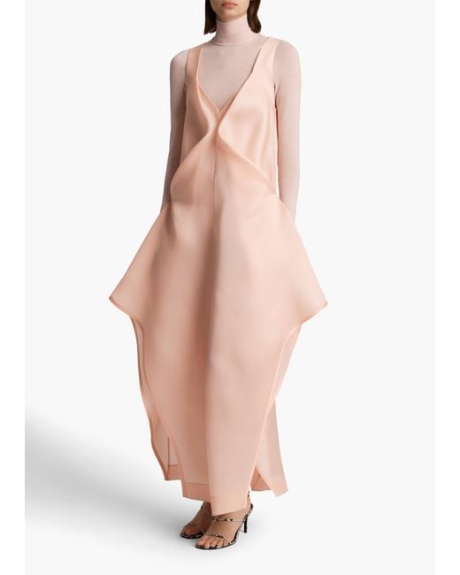 Khaite Pink Iveta Bodysuit