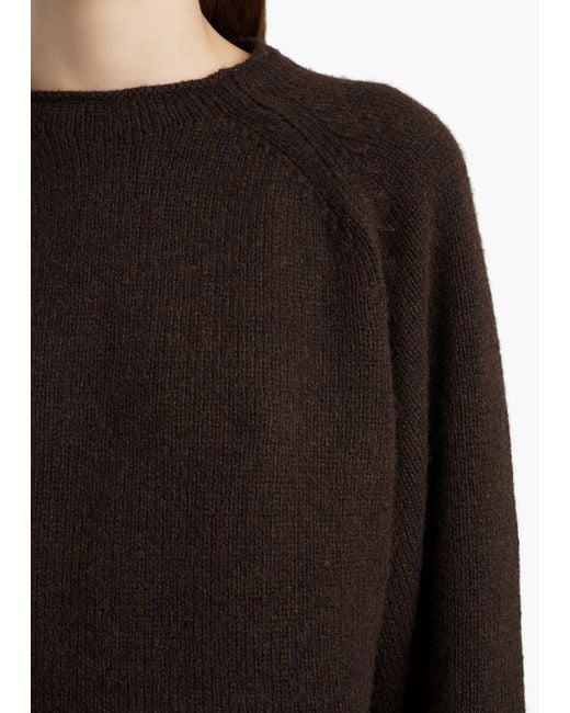 Khaite Black Simone Sweater