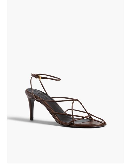 Khaite White Loulou Sandal