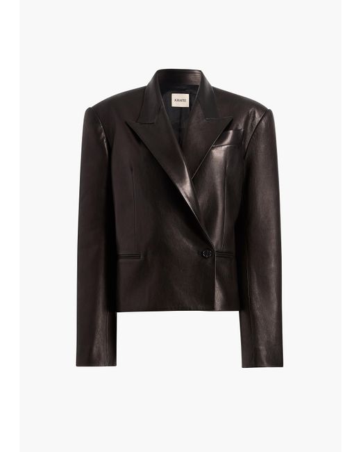 Khaite Black Tonni Blazer