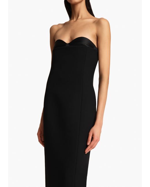 Khaite Black Yael Dress