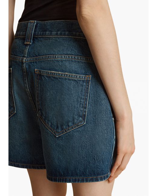 Khaite Blue Bacalo Short