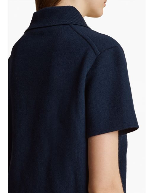 Khaite Blue Gulliame Top