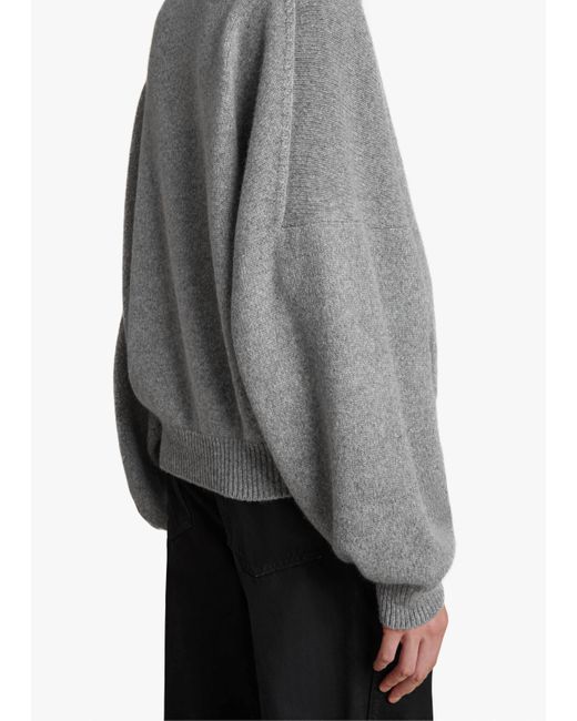 Khaite Gray Margaux Sweater